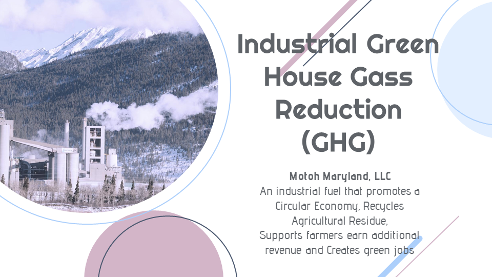 maryland ghg reduction project pitch deck